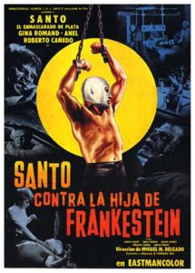 Santo vs. Frankenstein's daughter