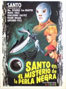 Santo in the mystery of the black pearl