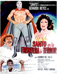 Santo in the border of terror