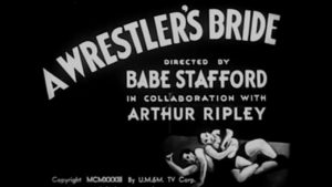 A wrestler's bride (1933, movie)